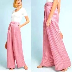 NEW Anthropologie Wide Leg Trousers